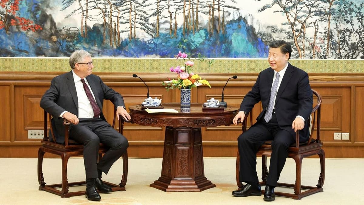 Le milliardaire américainÂ Bill Gates reçu en Chine par le président Xi Jinping