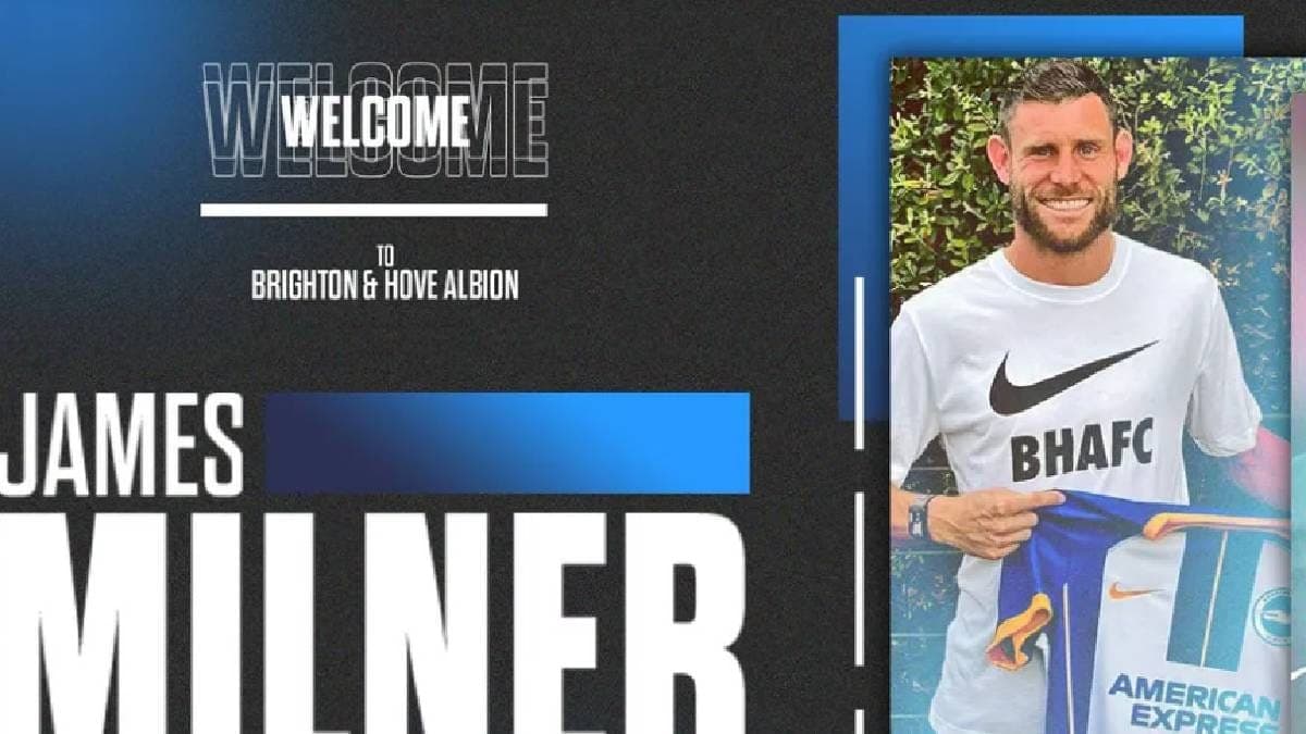 Officiel: James Milner s’engage avec Brighton