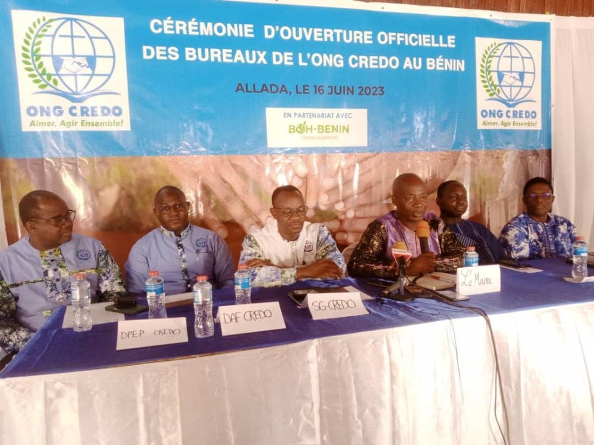 Bénin: l’ONG CREDO ouvre officiellement ses bureaux à  Allada