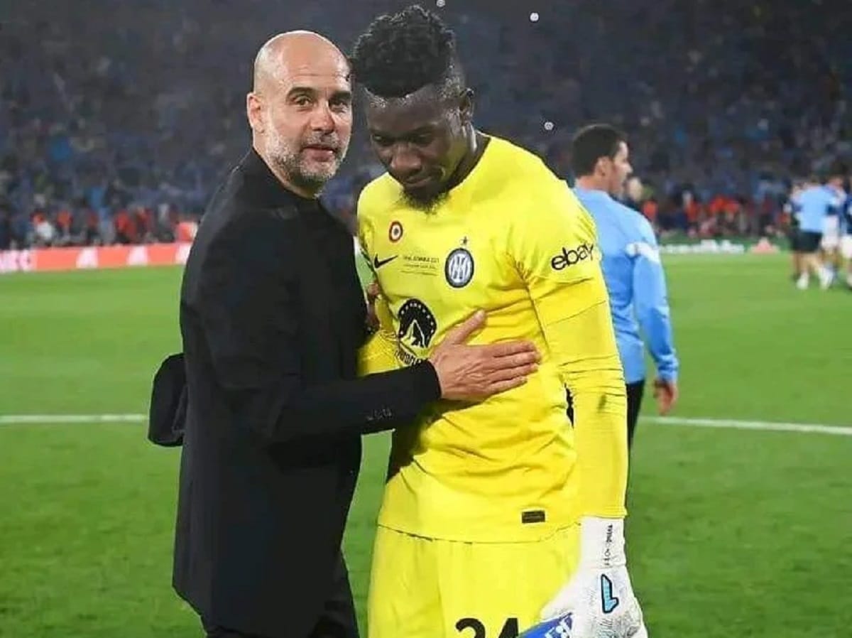 Â «Â C’est un gardien qui lit toutÂ », Guardiola console André Onana