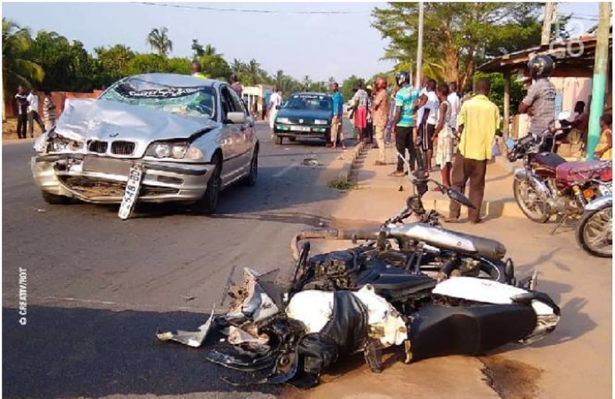 Togo: 282 décès par accident enregistrés au 1er semestre de l’année 2023