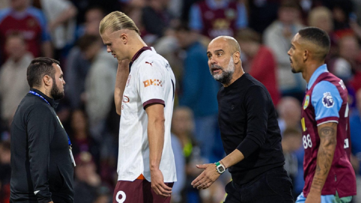 Man City: Pep Guardiola révèle la teneur de sa discussion musclée avec Haaland