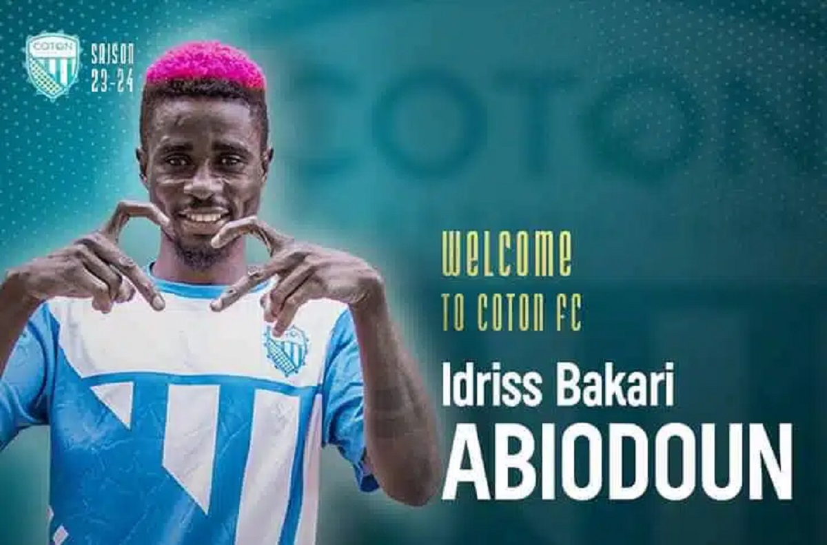 Bénin: Idriss Bakari débarque à  Coton FC