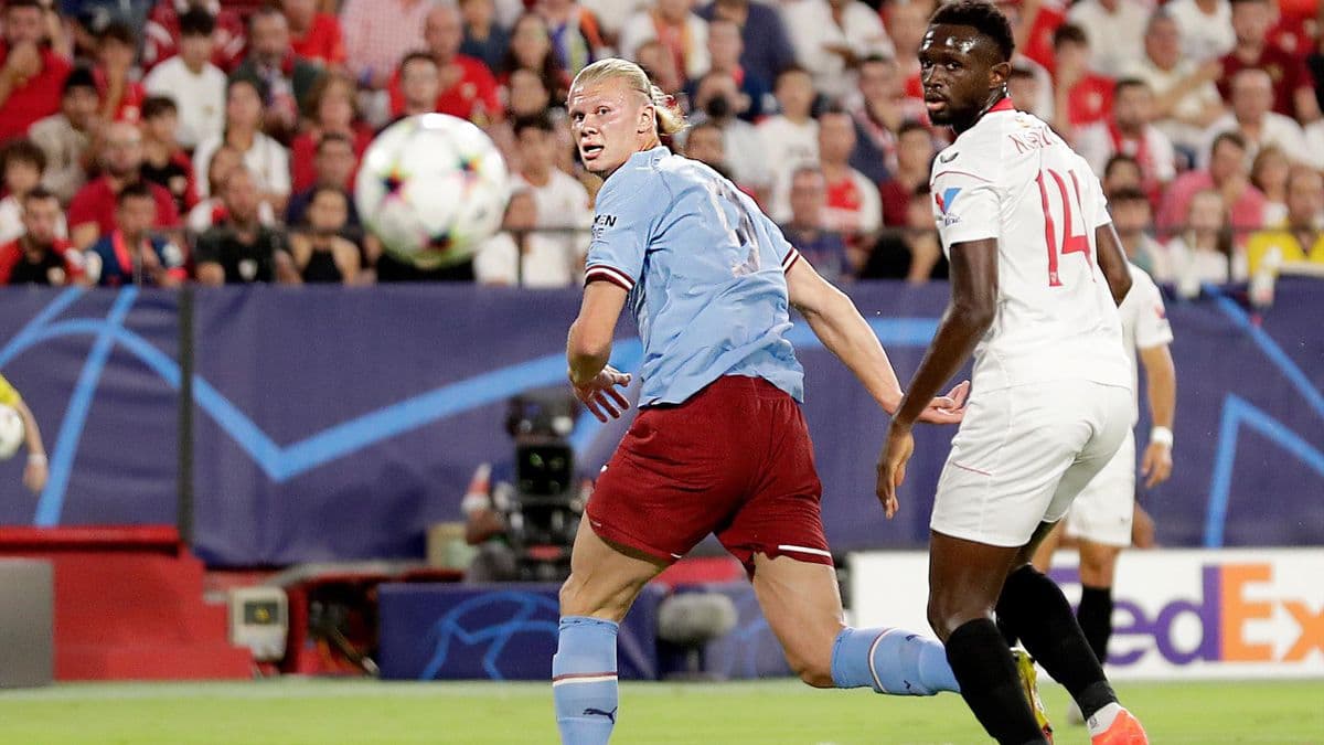 Supercoupe de l’UEFA: les compos probables de Man City-Séville