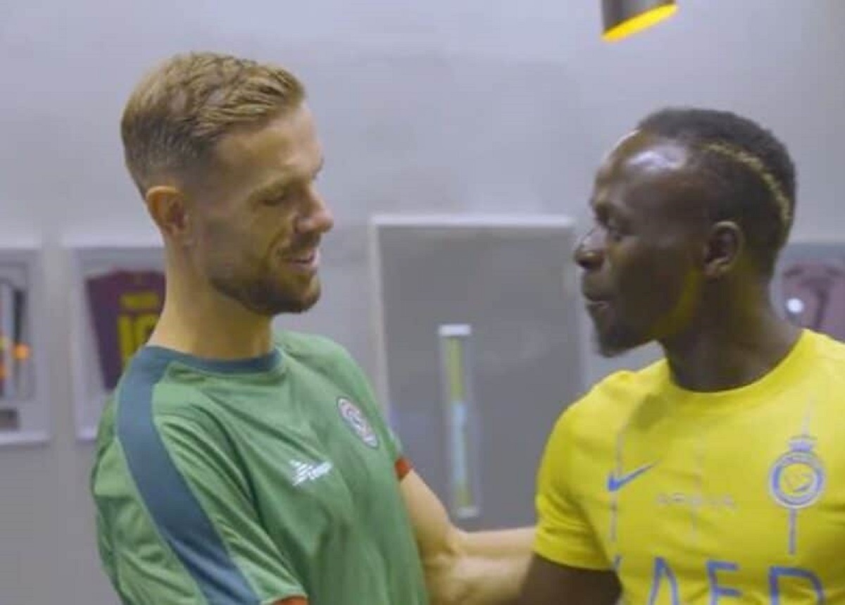 Arabie Saoudite: les retrouvailles entre Sadio Mané et Jordan Henderson (vidéo)