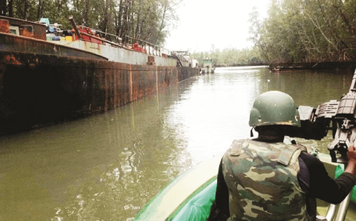 Nigéria: interception d’un navire togolais soupçonné de fraude pétrolière