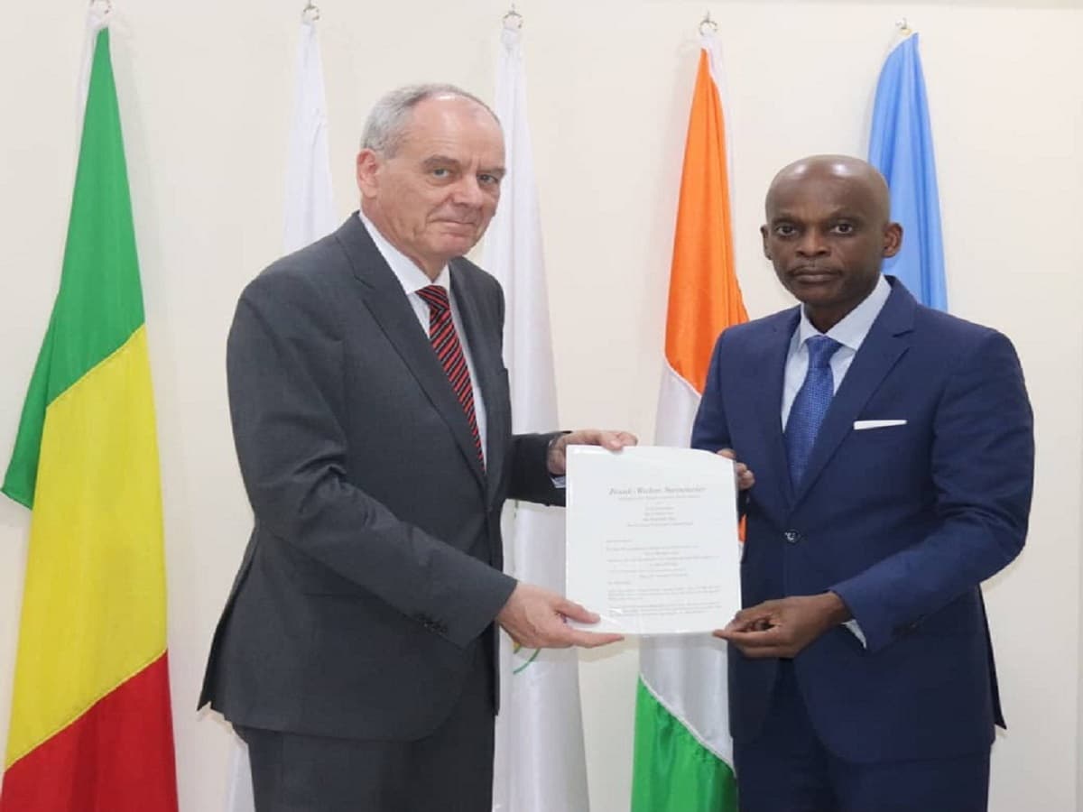 Diplomatie: Claudius Fischbach,Â  nouvel ambassadeur de l’Allemagne au Togo
