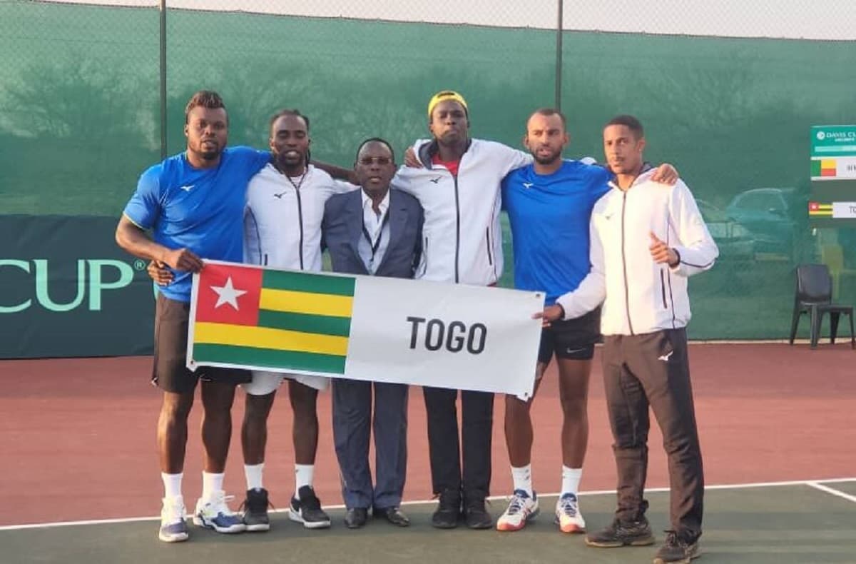 Coupe Davis: le Togo bat le Bénin et file aux barrages mondiaux