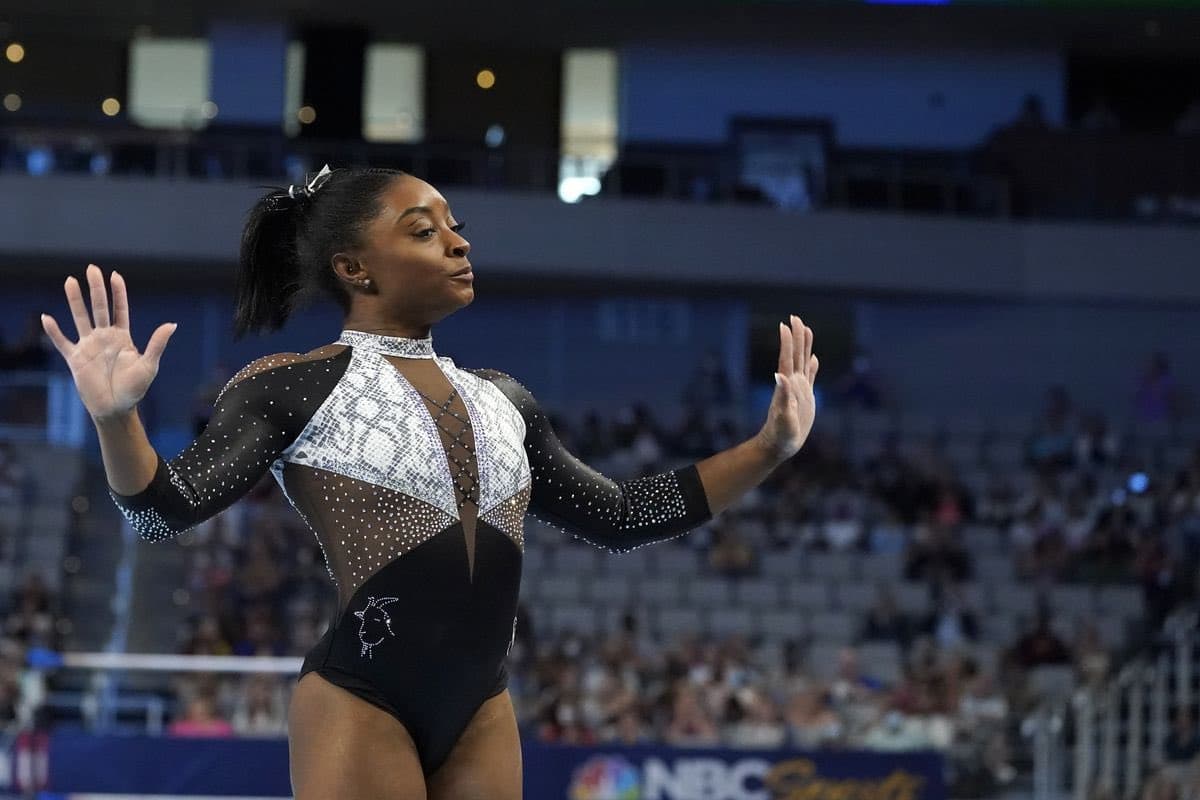 Simone Biles, la gymnaste de tous les records, signe son retour