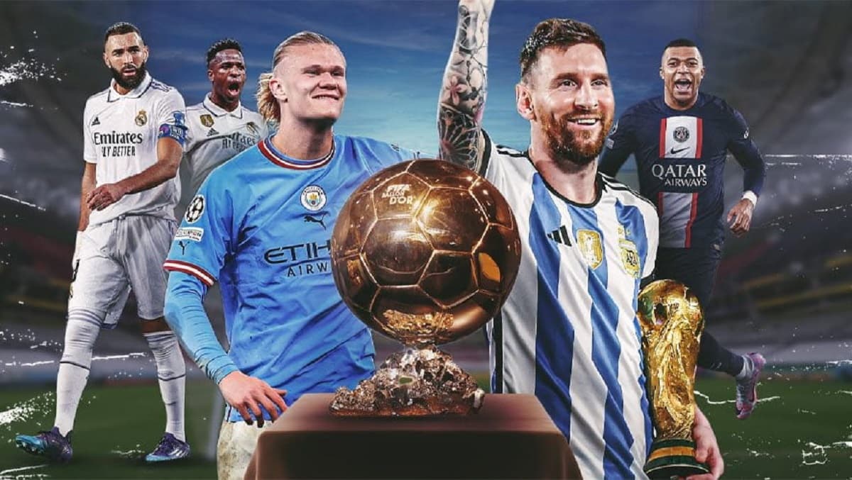 Ballon d’Or 2023: liste complète des nommés avec Messi, Mbappé et Haaland
