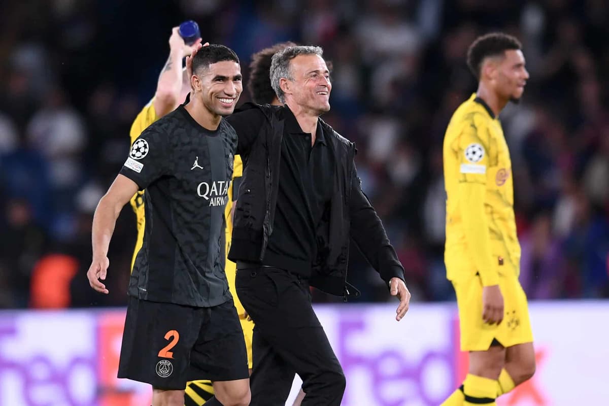 PSG: Luis Enrique sous le charme d’Achraf Hakimi