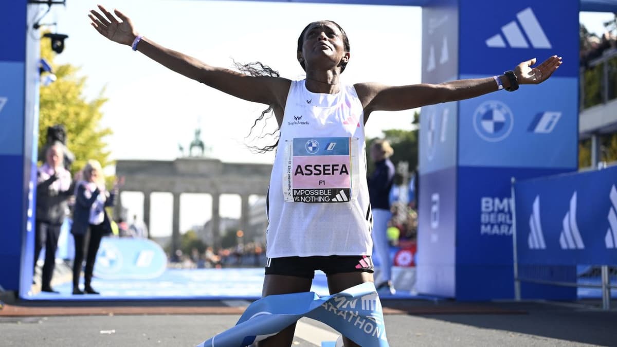 Athlétisme: l’Ethiopienne Assefa bat le record du monde du marathon féminin
