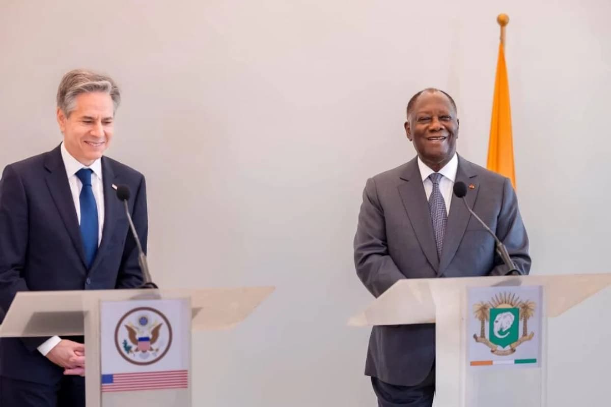 Ouattara et Blinken discutent de l’avenir numérique de la Côte d’Ivoire