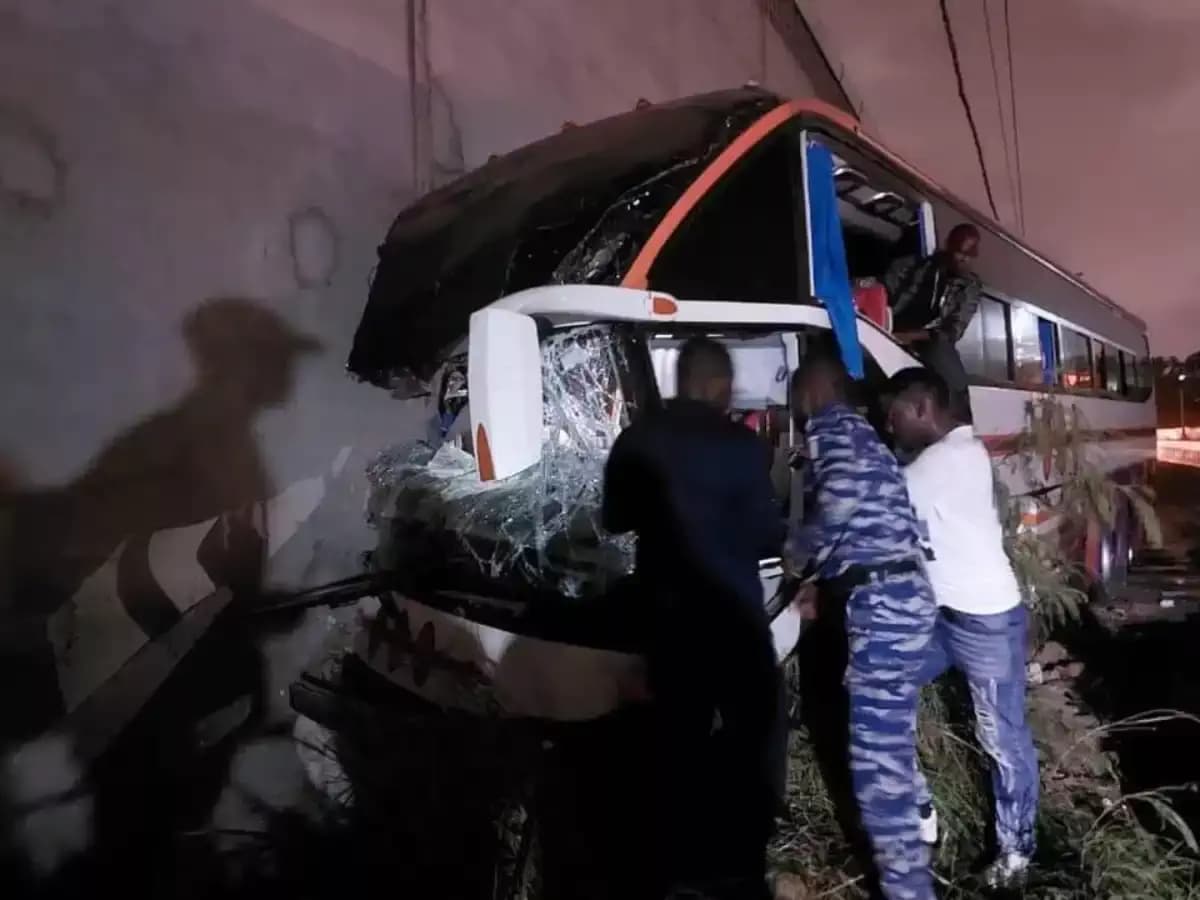 CAN 2023: 02 blessés graves dans l’accident du bus transportant les journalistes