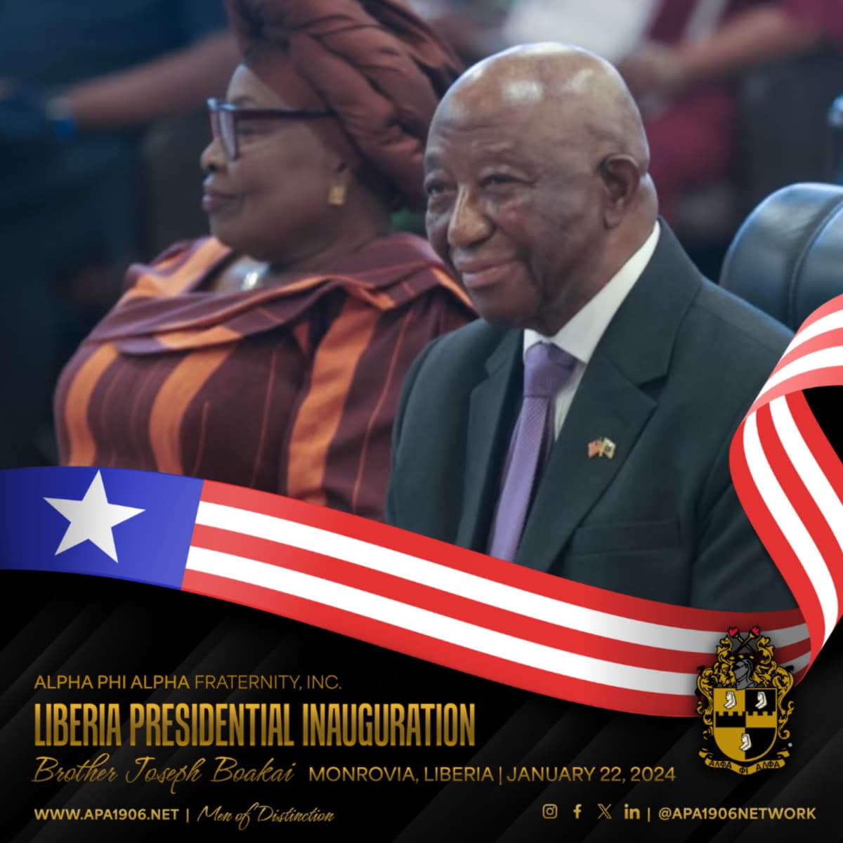 Liberia: Joseph Boakai, le successeur de George Weah, a prêté serment