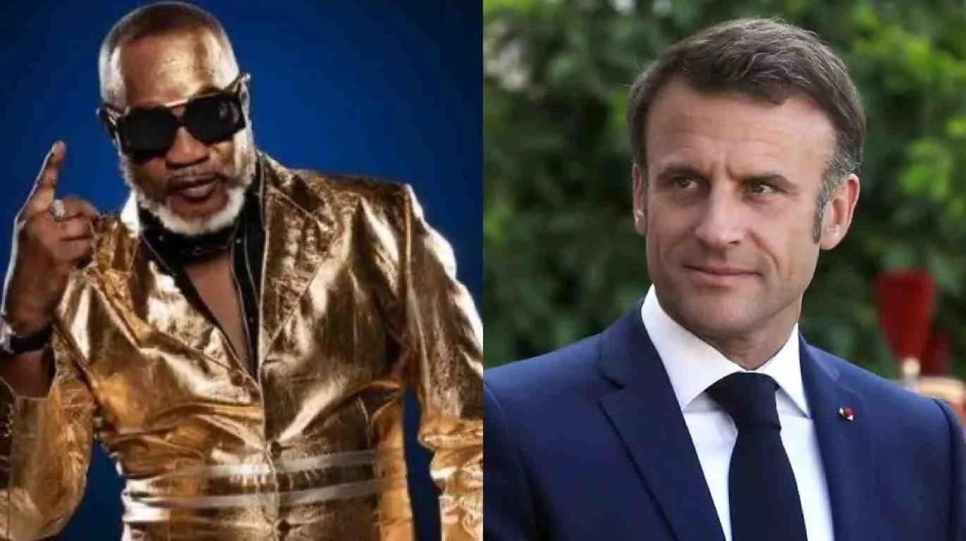 Plus de deux ans après l’annulation de son concert, Koffi Olomide accuse Emmanuel Macron