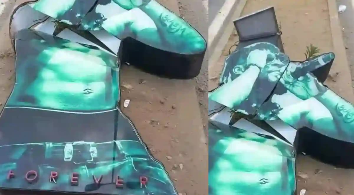 Côte d’Ivoire: Badro Escobar change la statue à  l’effigie de DJ Arafat (photos)