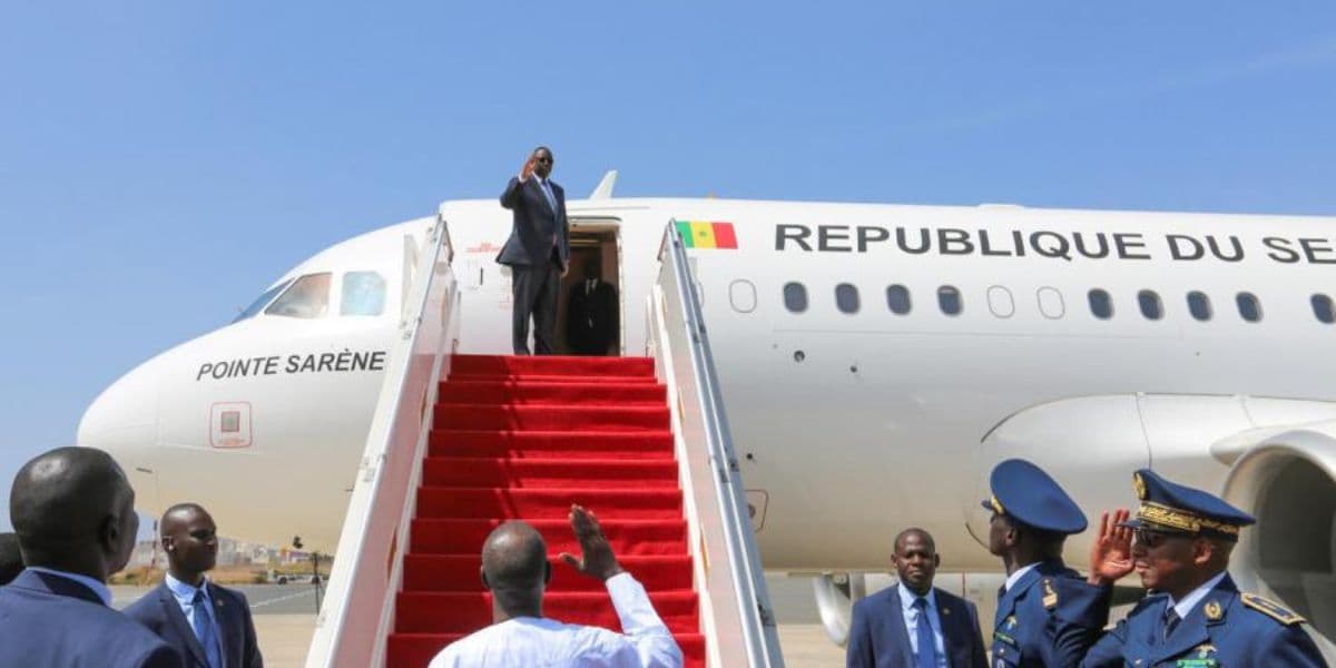 Sénégal : l’avion présidentiel prêté à  Macky Sall