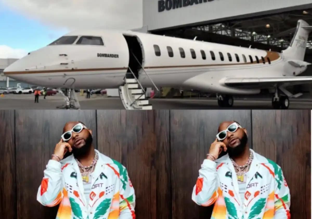 Davido: la star nigériane s’offre un luxueux jet privé Bombardier 7500