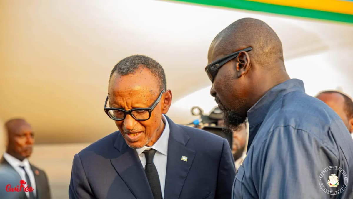 Rwanda – Guinée: Kagame et Doumbouya veulent renforcer l’axe Kigali-Conakry