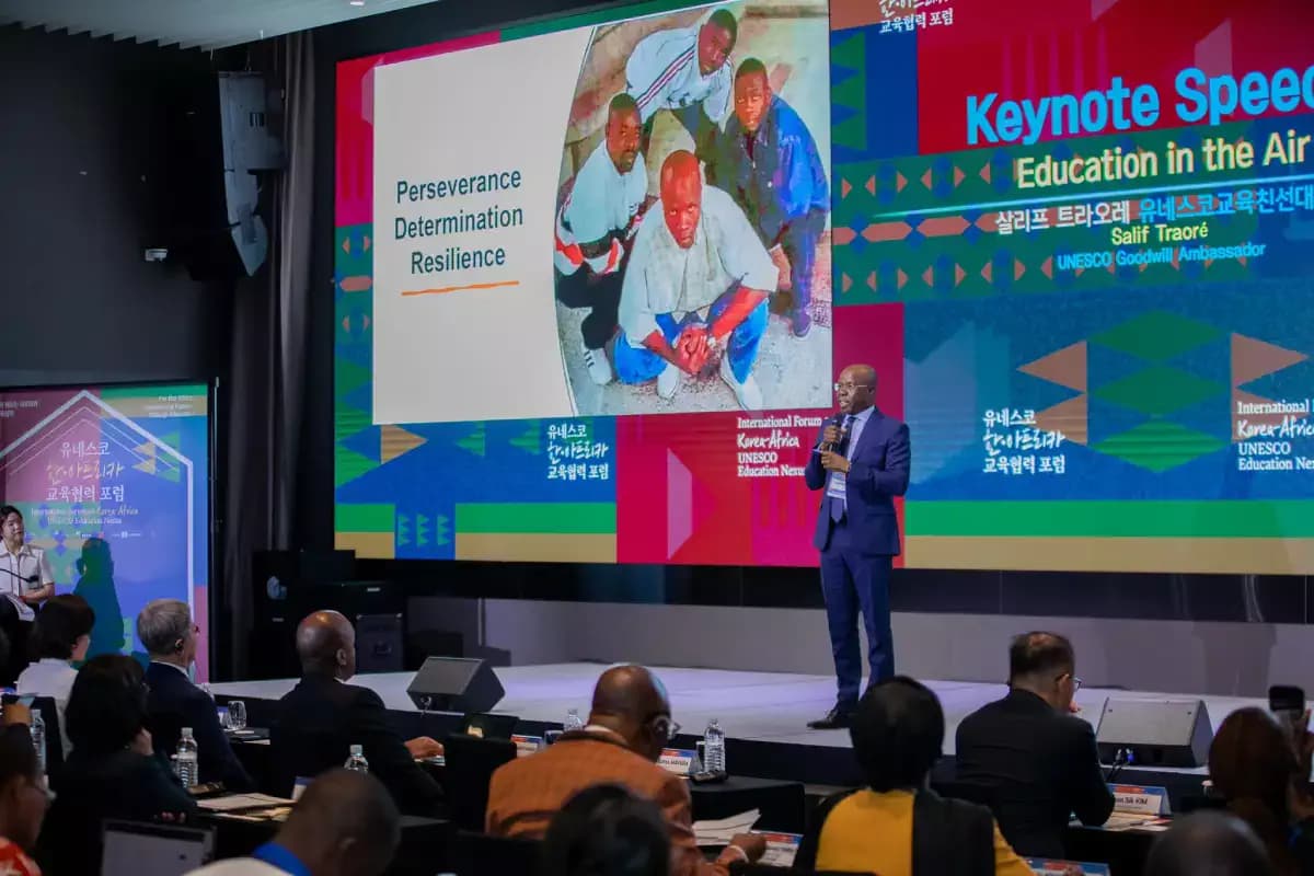 Forum International Corée-Afrique sur l’éducation: Participation de A’salfo en tant qu’ambassadeur de l’UNESCO
