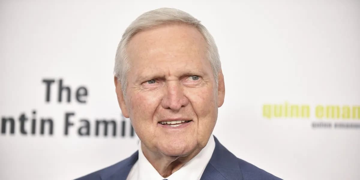États-Unis : décès de Jerry West, légende et silhouette du logo de la NBA