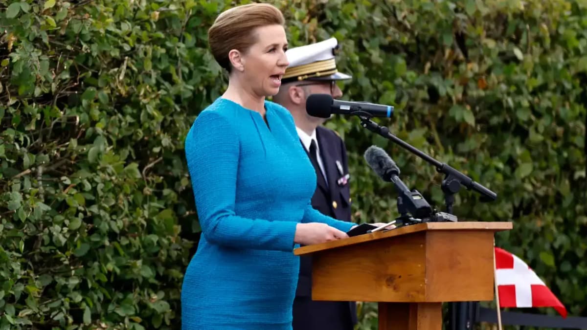 La Première ministre danoise Mette Frederiksen agressée à  Copenhague