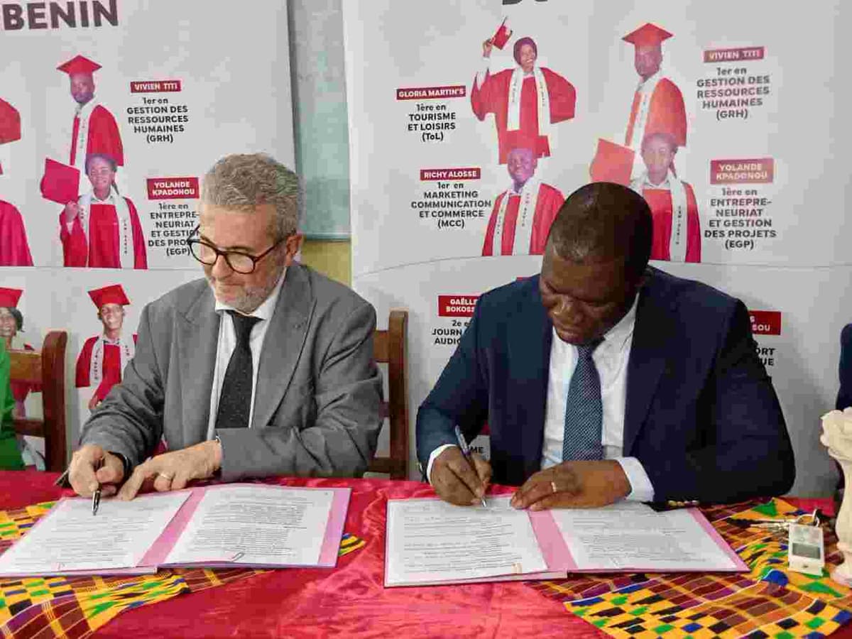 ESM Bénin signe une convention de partenariat avec IFIC France