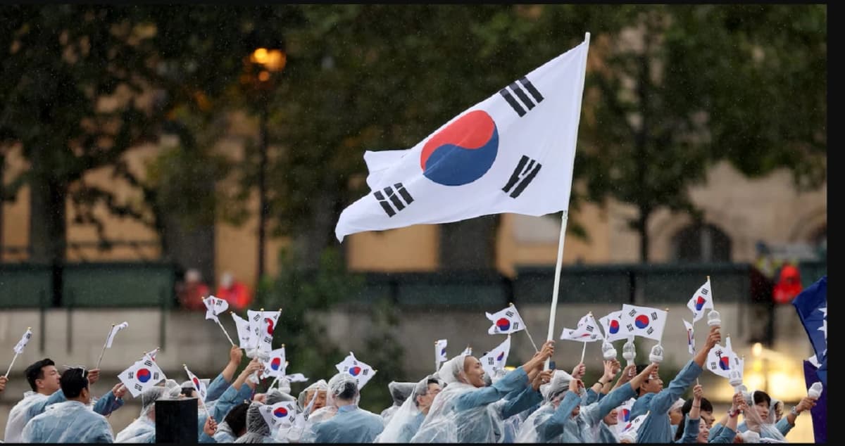 JO 2024: la Corée du Sud confondue avec son voisin du nord lors de la cérémonie d’ouverture