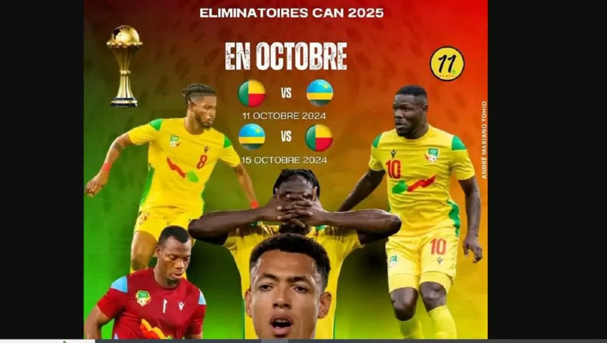 CAN 2025 (Q): les arbitres pour officier la double confrontation Bénin-Rwanda connus