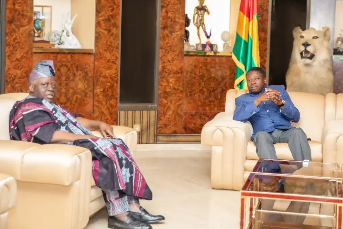 Togo: Louis Vlavonou reçu en audience par Faure Gnassingbé