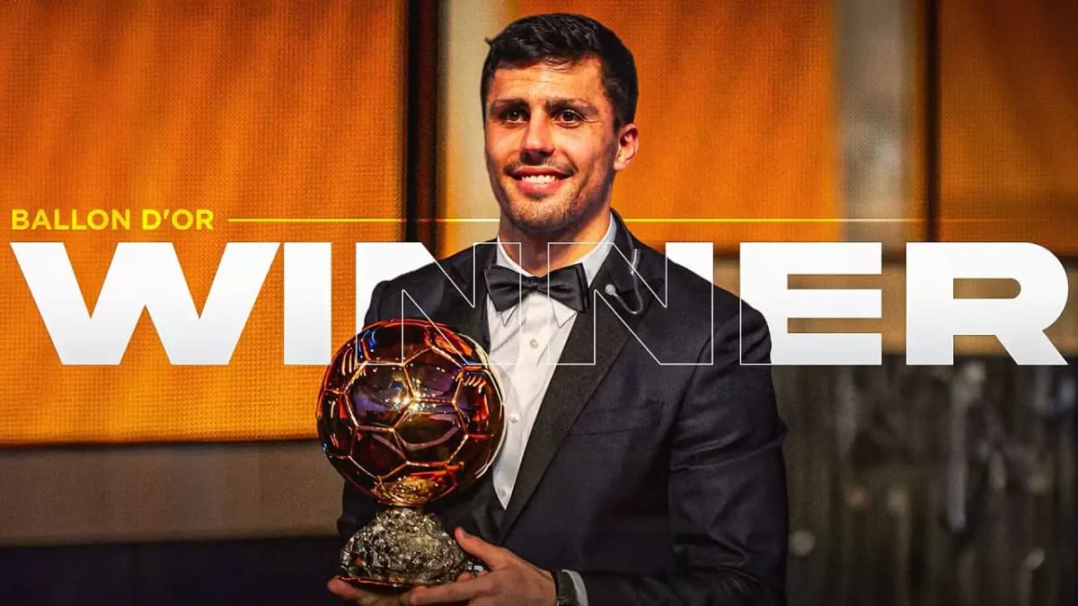 Rodri remporte le Ballon d’Or 2024