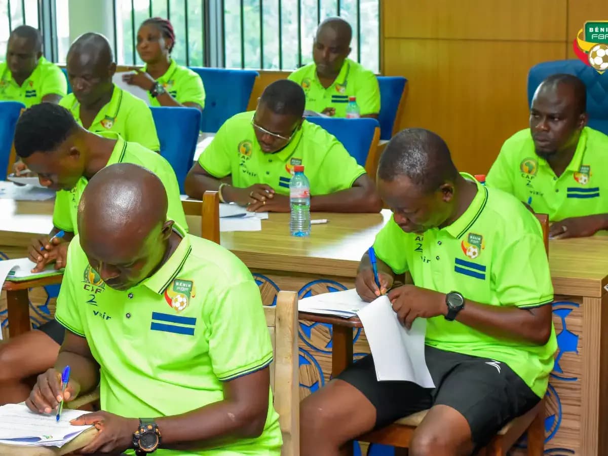 Bénin-Licence D CAF 2024: la liste des candidats retenus pour la session 05