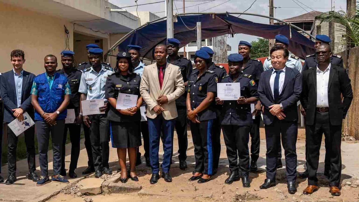 OIM Bénin: fin de formation MIDAS des agents de police en postes frontaliers