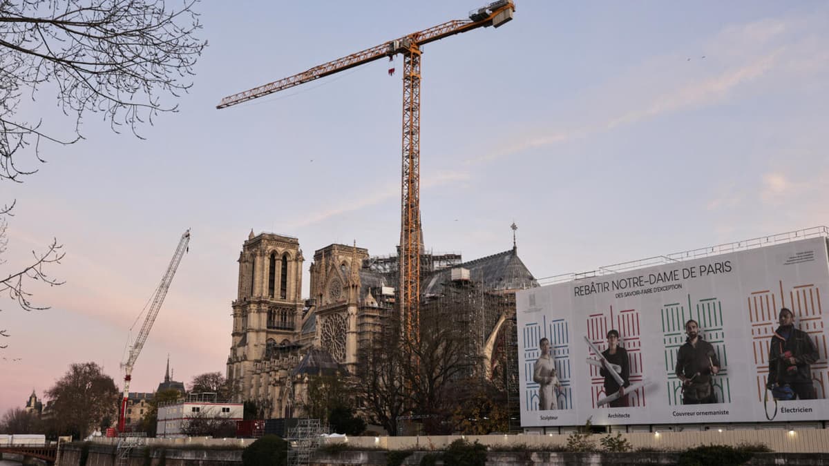France – Notre-Dame de Paris: Emmanuel Macron visite la cathédrale avant sa réouverture prochaine