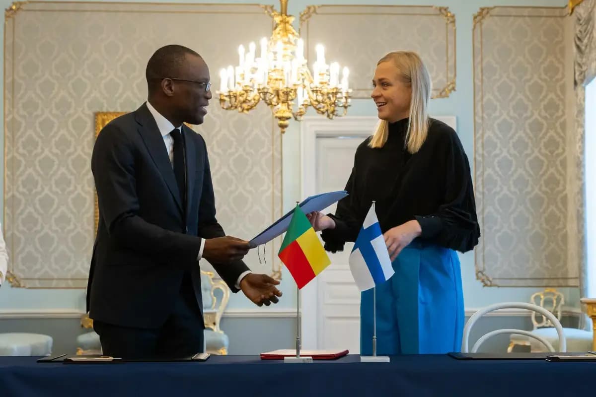Coopération: renforcement des relations diplomatiques entre le Bénin et la Finlande