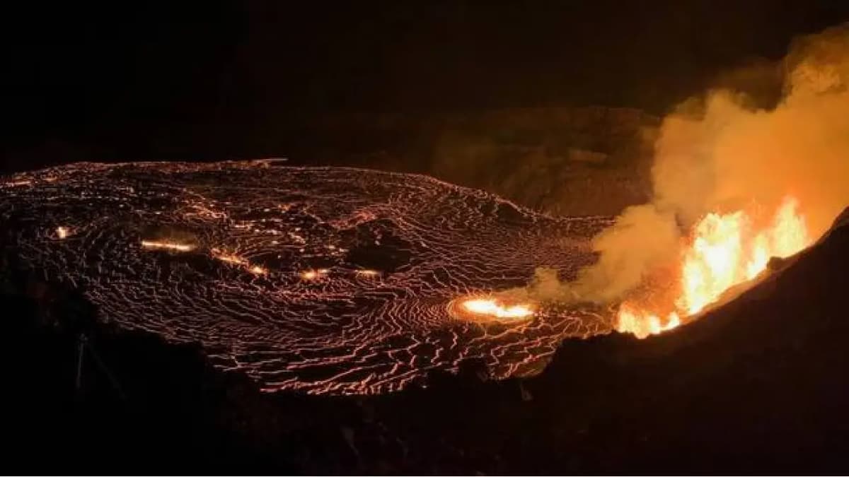 Hawaà¯: Le volcan Kilauea entre en éruption