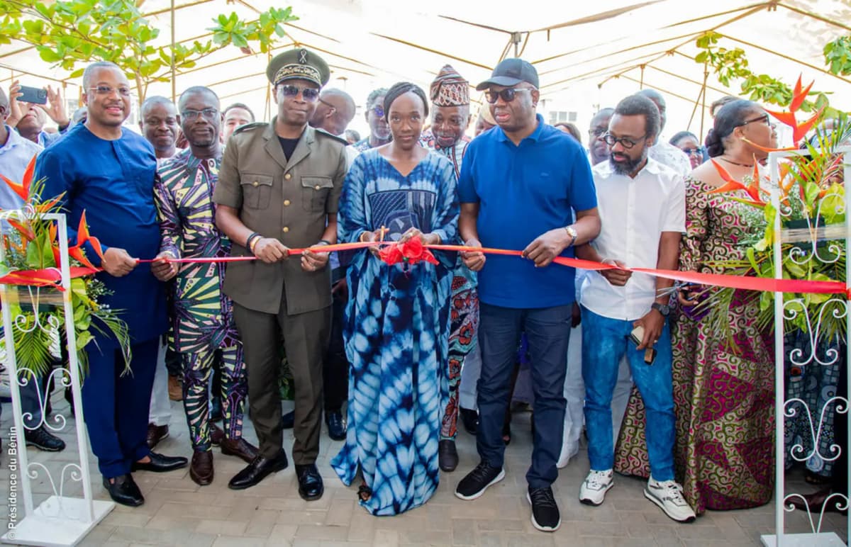 Bénin: ouverture officielle du marché moderne de Ganhi