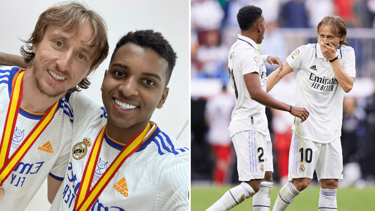 Real Madrid: Rodrygo parle de sa relation spéciale avec Luka Modric