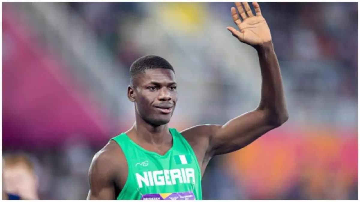Athlétisme: Ezekiel Nathaniel bat à nouveau le record africain du 400 m en salle