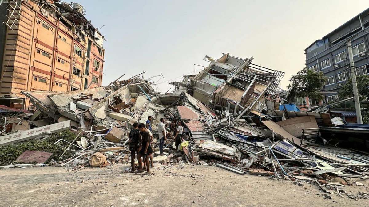 Séisme au Myanmar : 9 morts et 101 disparus à Bangkok après les fortes secousses