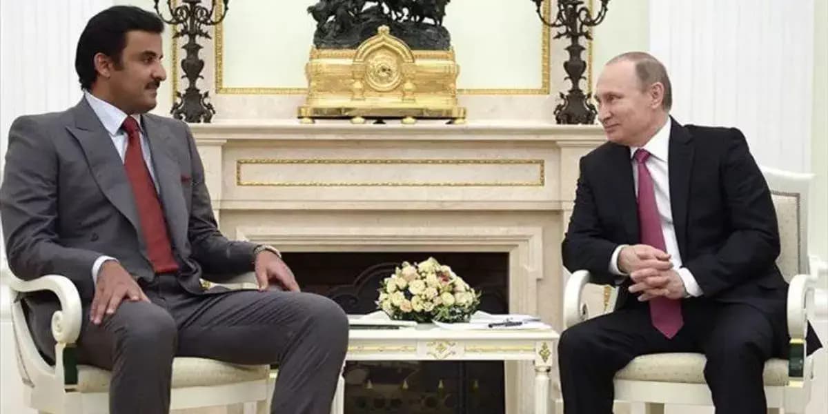 Rencontre entre Vladimir Poutine et l’émir du Qatar : ce qu’il faut savoir