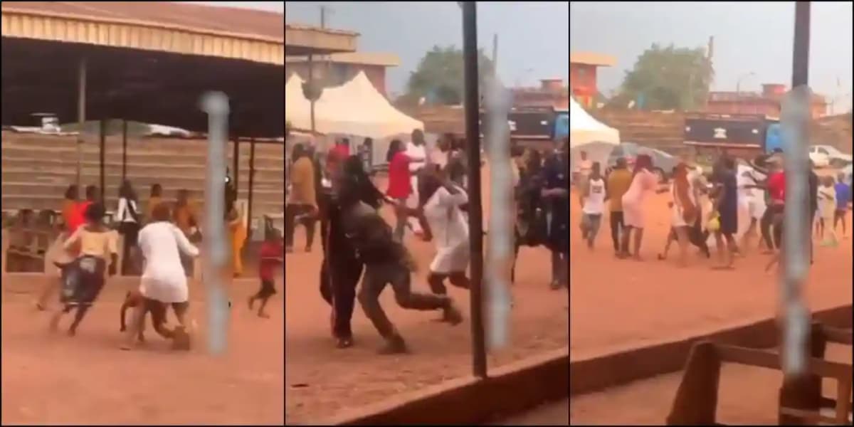 Bousculades à un mariage: une bagarre éclate entre les familles après la cérémonie