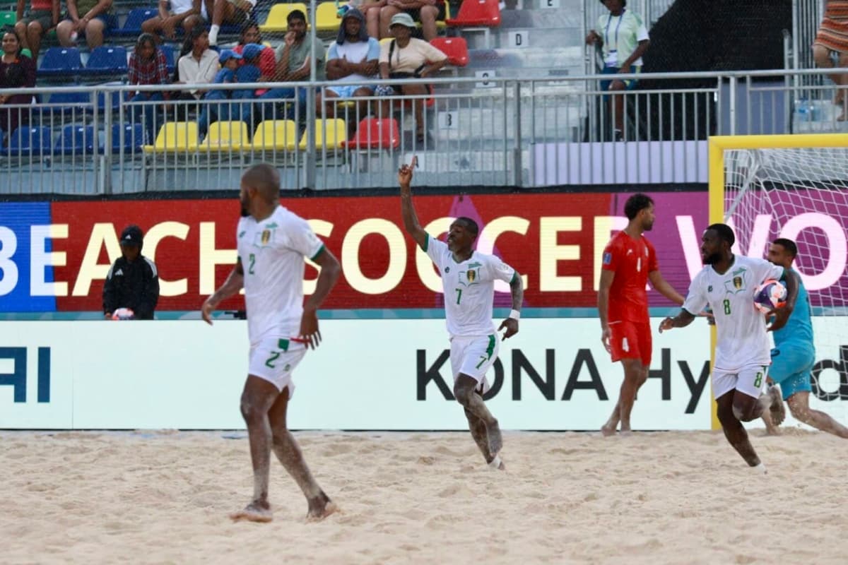Mondial de Beach Soccer 2025: la Mauritanie chute d’entrée face à l’Iran