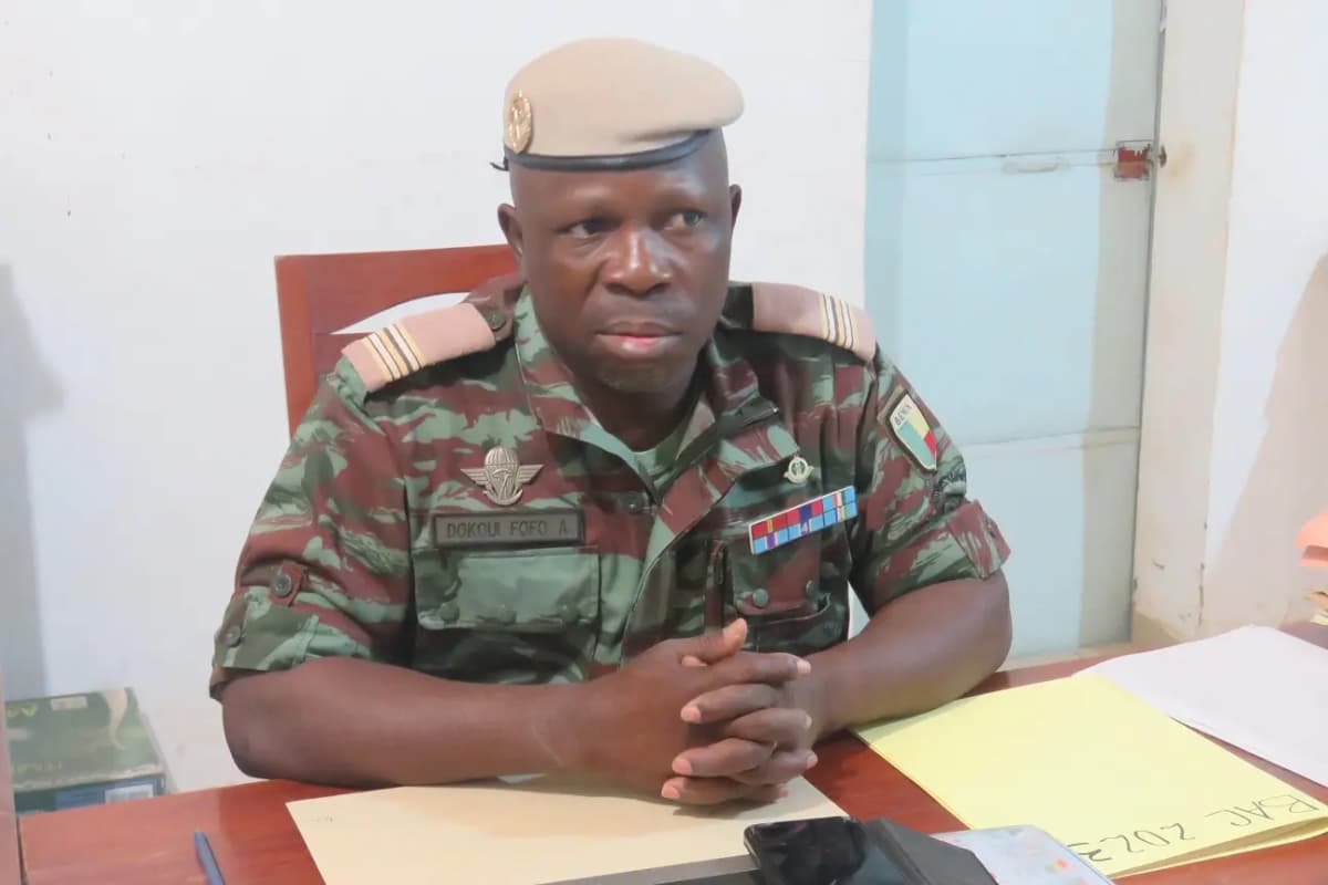 Bénin: le Colonel André Fofo Dokoui prend le commandement de l’opération Mirador