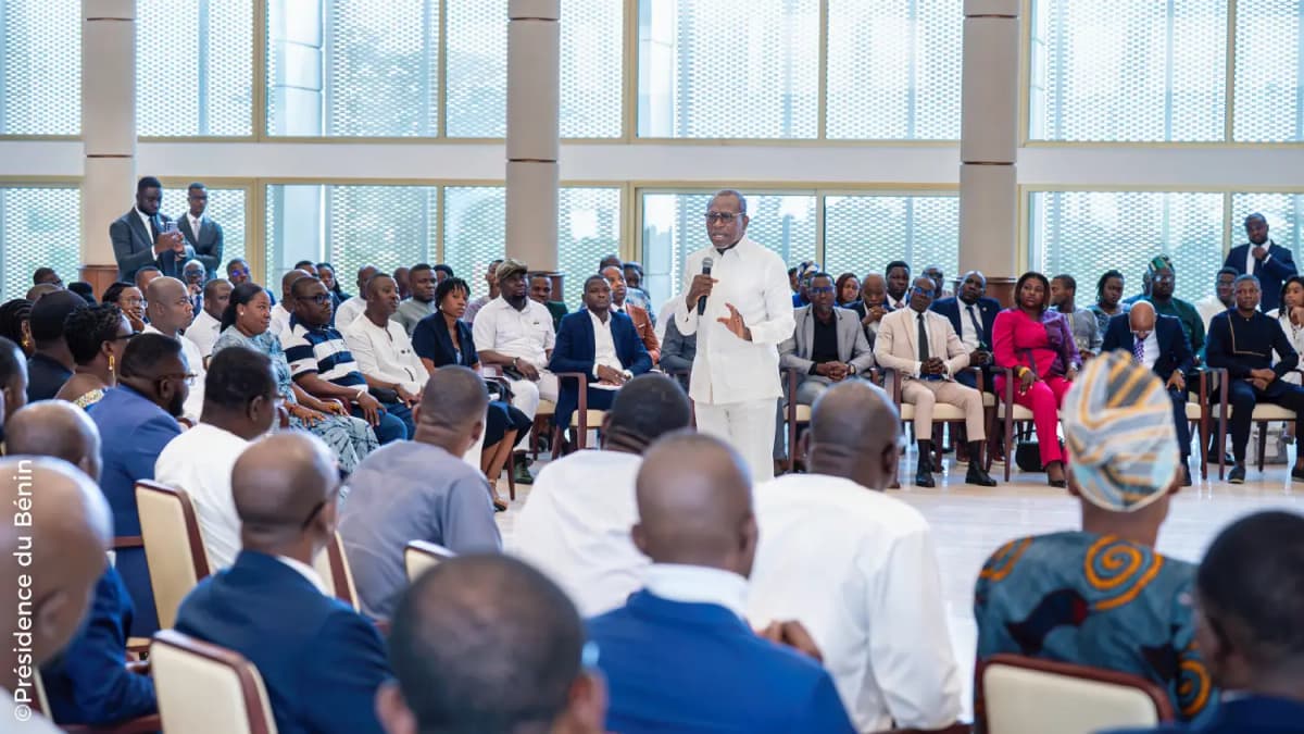 Bénin: face à la jeunesse, Patrice Talon à coeur ouvert mais les oreilles fermées