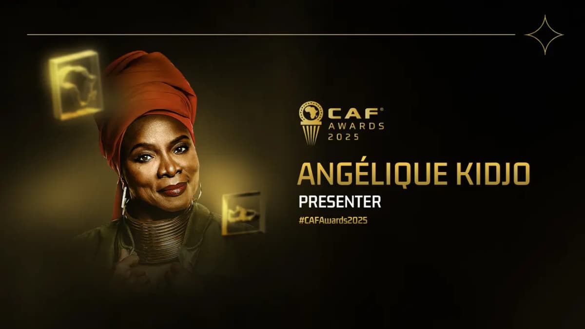 CAF Awards 2025: Angélique Kidjo et Oualass animeront la cérémonie