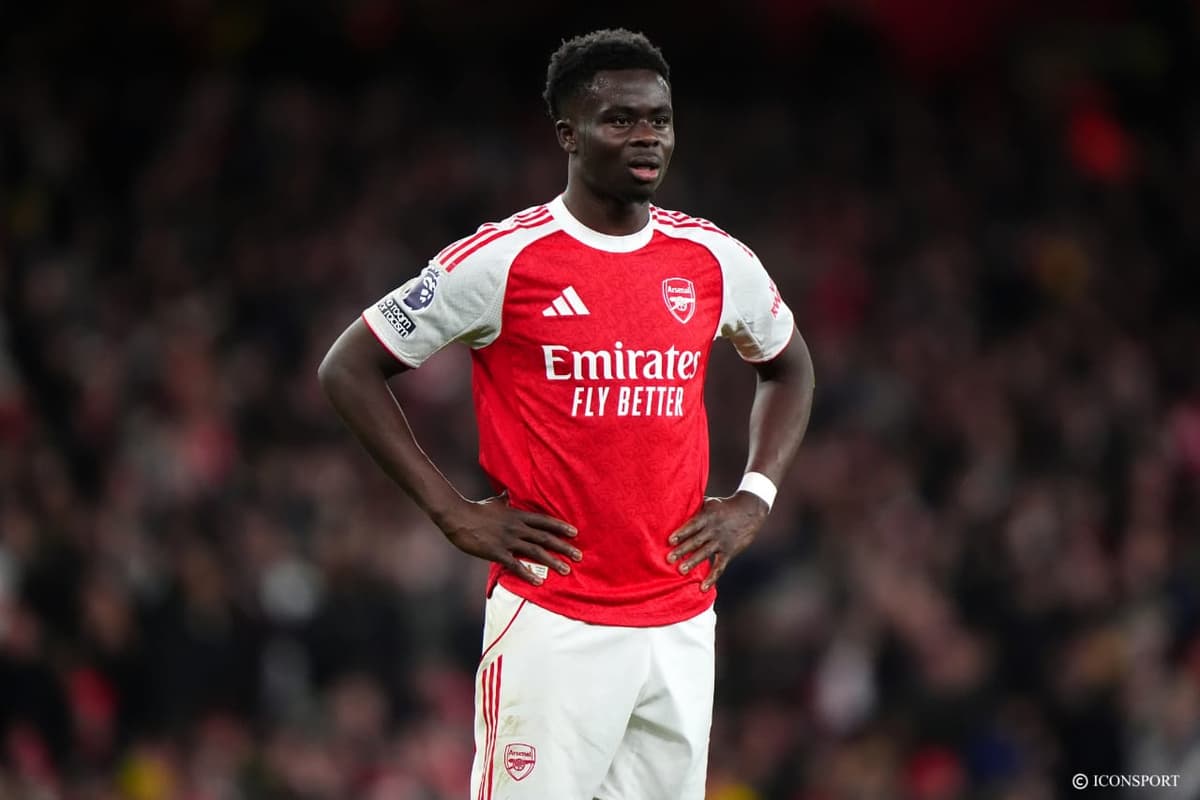 Arsenal : Bukayo Saka déclaré forfait de dernière minute contre Leeds