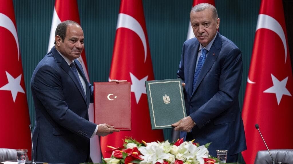 Turquie–Égypte : Erdogan et al-Sissi signent 18 nouveaux accords de partenariat