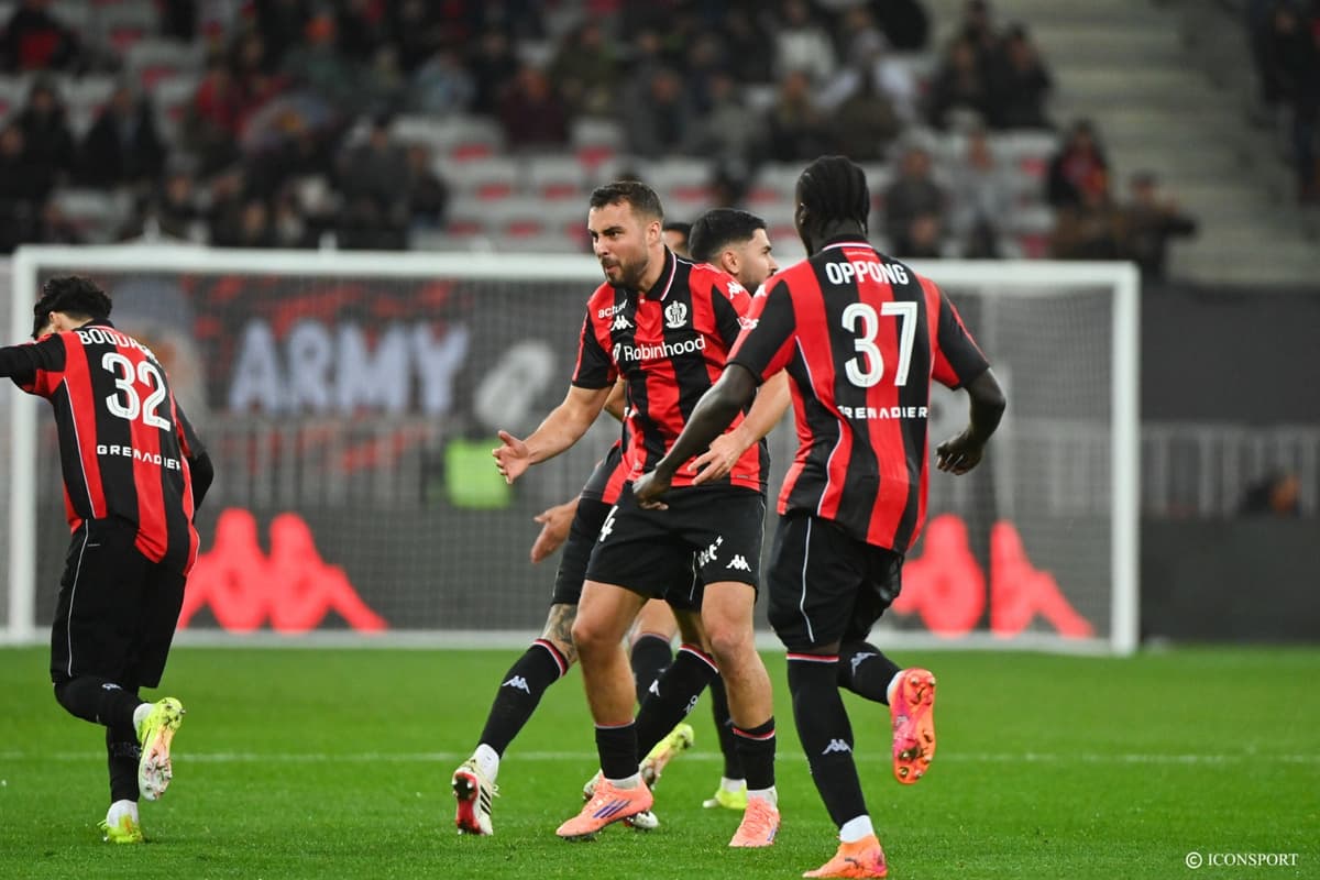 Coupe de France (8es) : le groupe de Nice pour la réception de Montpellier